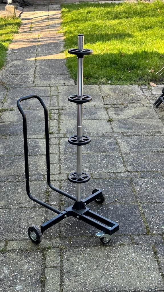 Bandenkar / bandenrek, Auto diversen, Autogereedschap, Zo goed als nieuw, Ophalen