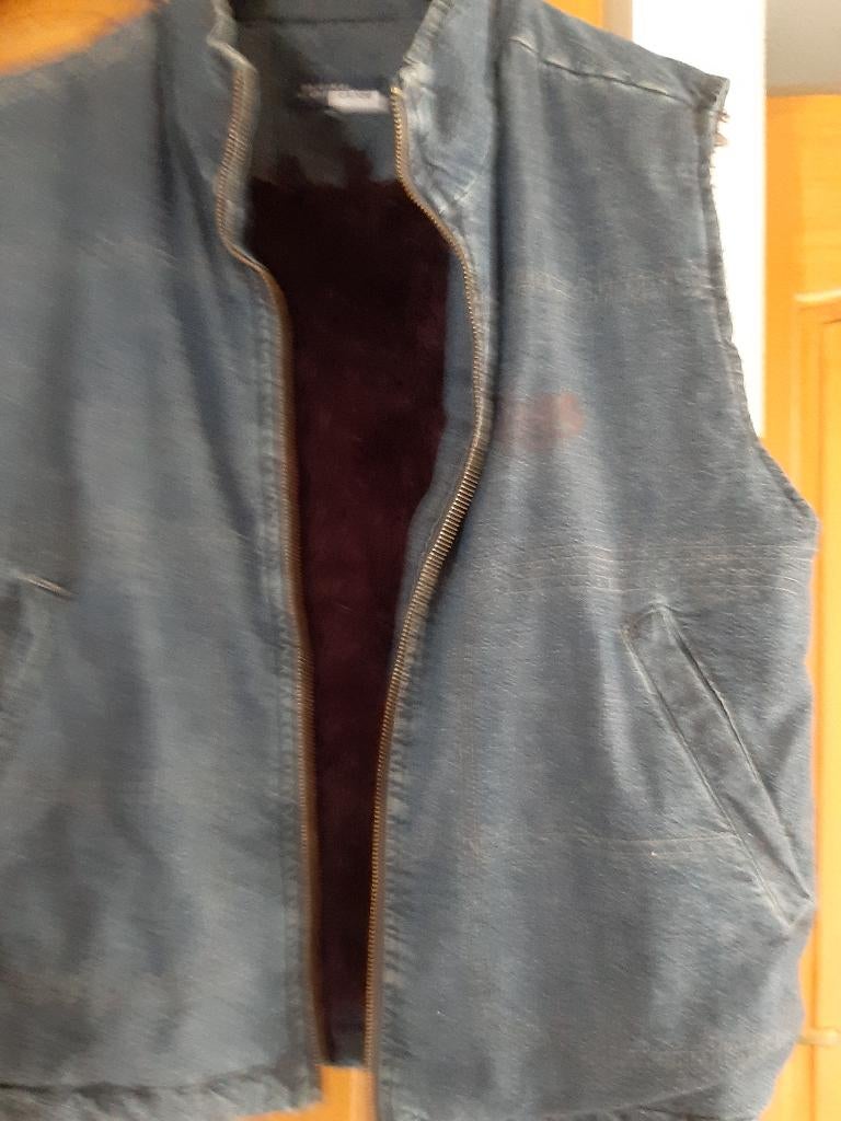 ZGAN Gevoerde spijker bodywarmer, maat: XXL., Original Jeans Canoe., Blauw, Maat 46/48 (XL) of groter, Ophalen of Verzenden