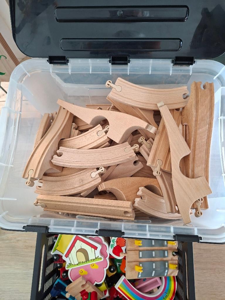 houten kinderspeelgoed, Kinderen en Baby's, Speelgoed | Houten speelgoed, Ophalen, Zo goed als nieuw, Rij- of Hobbelspeelgoed