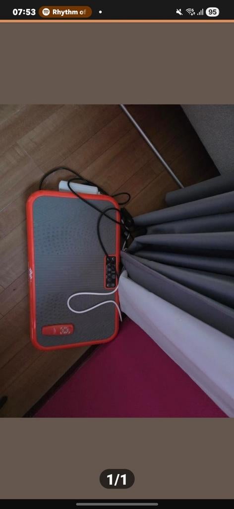 Trilplaat fitnessapparaat, Ophalen