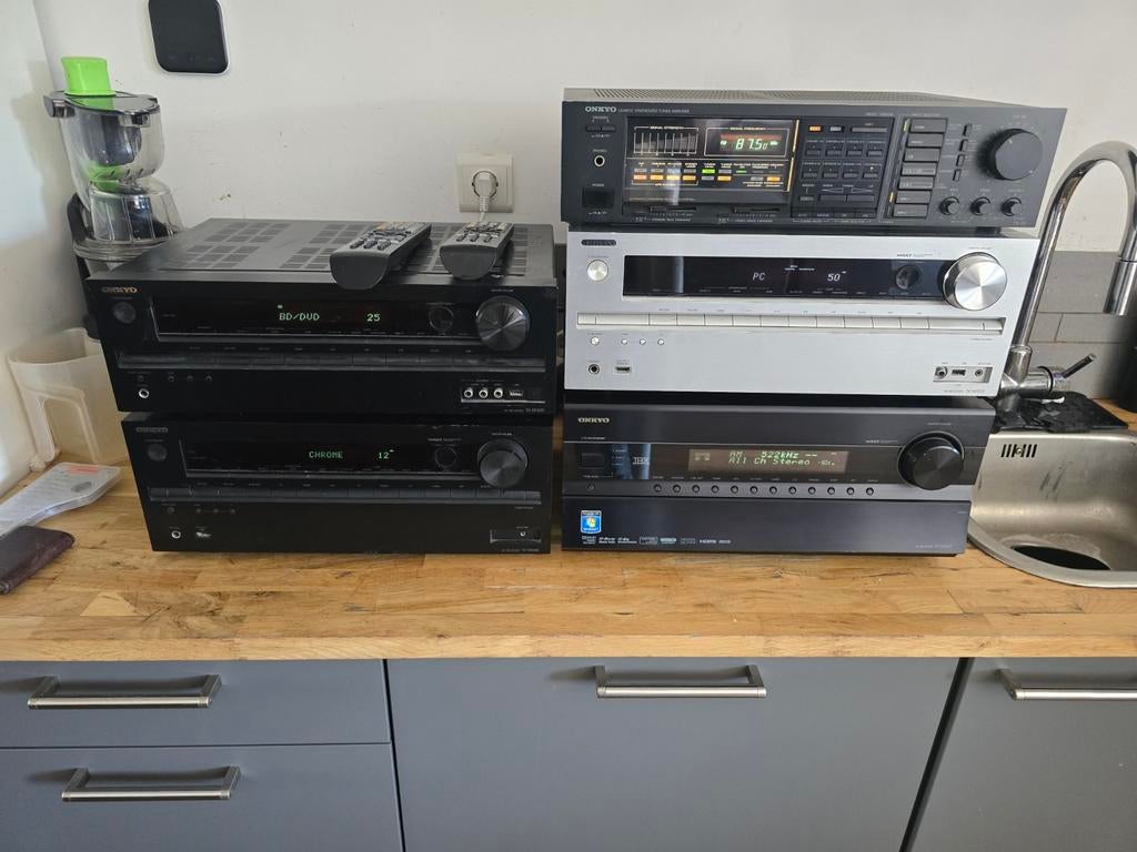 5 onkyo versterkers, Ophalen, Onkyo