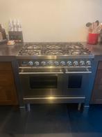 Boretti gasfornuis met 6 pitten en 2 ovens, Witgoed en Apparatuur, Fornuizen, Ophalen, Gebruikt, Hete lucht, 60 cm of meer