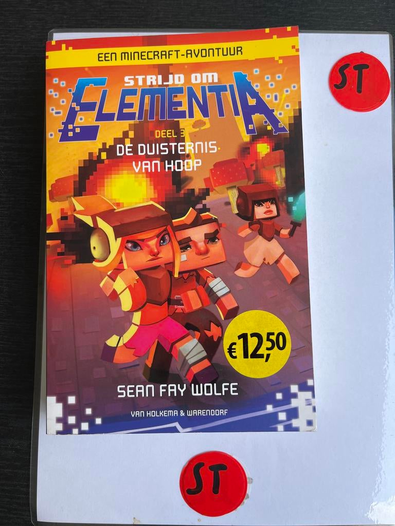Strijd om Elementia Deel 3: De Duisternis van Hoop, Boeken, Ophalen of Verzenden, Zo goed als nieuw