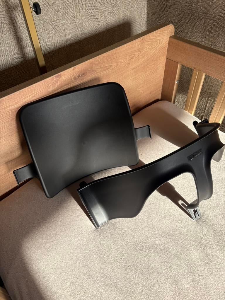 Stokke Tripp Trapp babyset zwart nieuw, Kinderen en Baby's, Kinderstoelen, Ophalen, Nieuw, Meegroeistoel