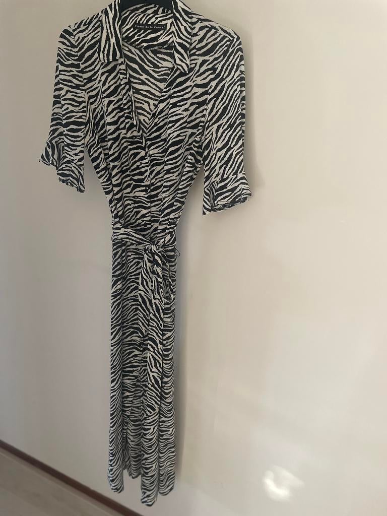 Lange zomer jurk creme de la creme, Kleding | Dames, Jurken, Ophalen of Verzenden, Zo goed als nieuw, Maat 34 (XS) of kleiner