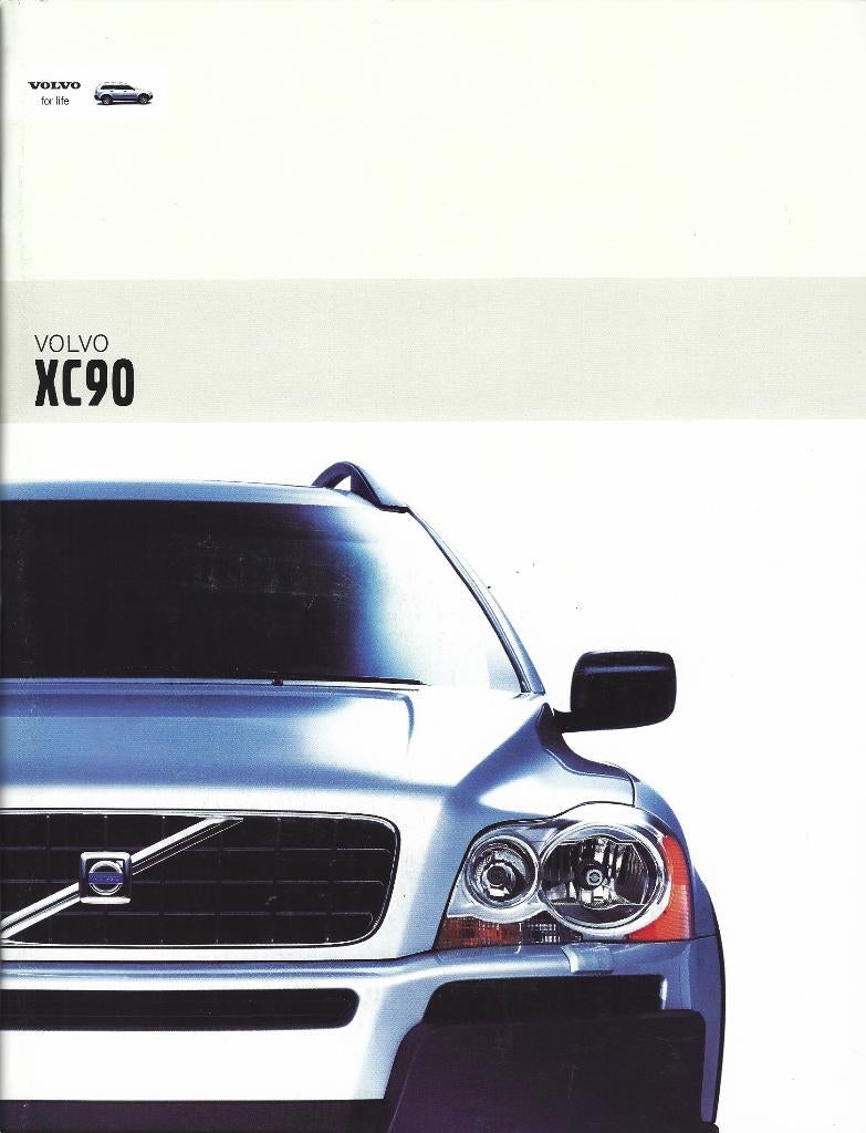 Brochure Volvo XC90 2002, Boeken, Ophalen of Verzenden, Gelezen, Volvo