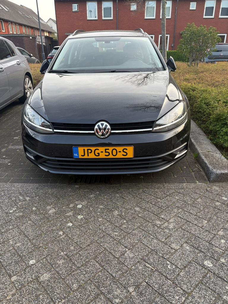 Volkswagen Golf 7.5 Variant 1.6 TDI 2020, Auto's, Volkswagen, Voorwielaandrijving, 1295 kg, 4 cilinders, Zwart