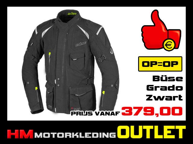 Textiel motorjas Buse Grado All-Season - Zwart - Büse, Info@huybersmotoren.nl, Jas | textiel, HM - Sale, NL