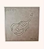 Vintage Biotex wandtegel Schorpioen - Jaren '60 Marazzi, Ophalen of Verzenden