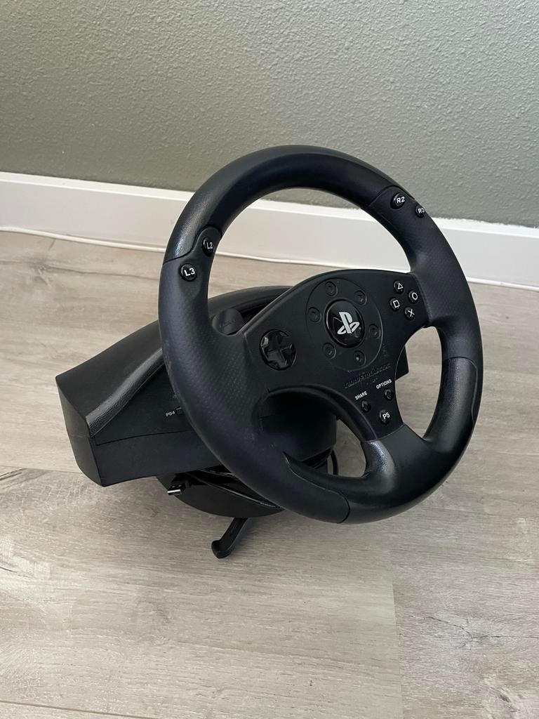 Thrustmaster T100 stuur, Ophalen of Verzenden, Gebruikt, Stuur of Pedalen, PlayStation 3