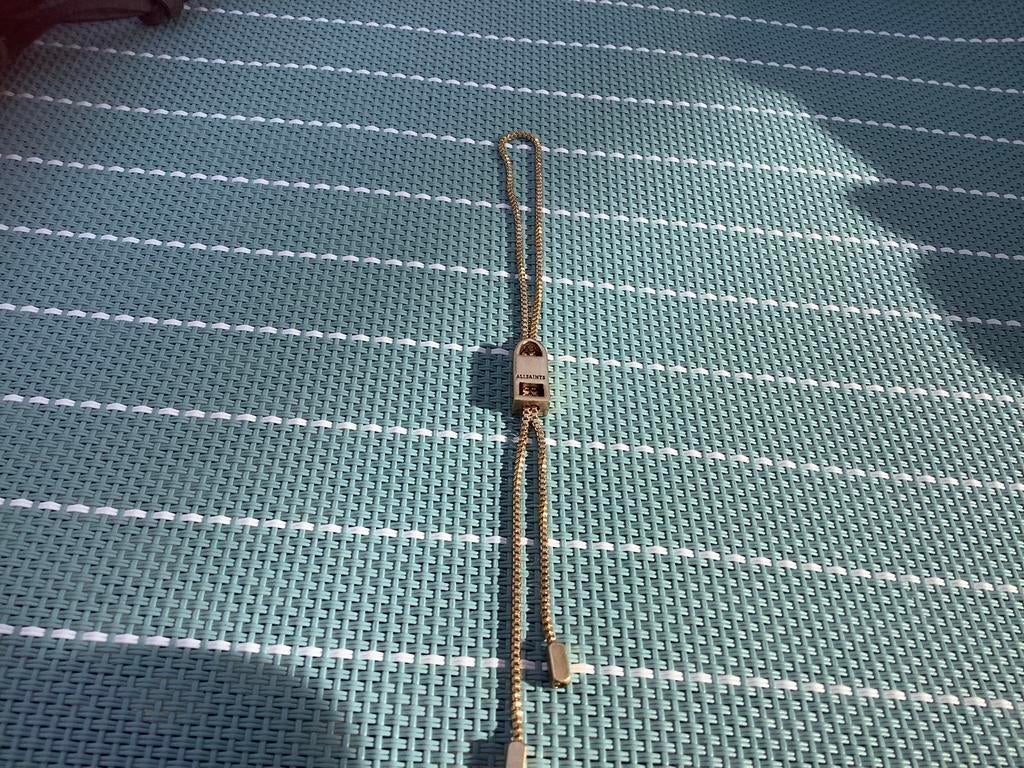 Allsaints hanger, Ophalen of Verzenden, Nieuw, Goud, Overige materialen