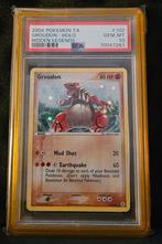Pokemon - Groudon Holo Hidden Legends #102 PSA 10 - Low pop, Ophalen of Verzenden