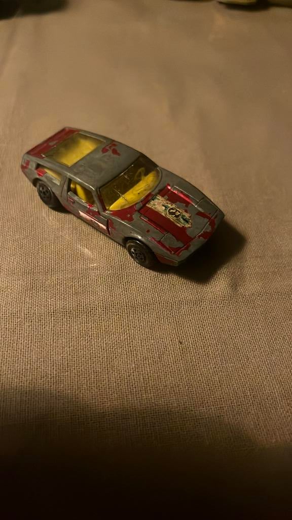 Vintage MASERATI BORA (Matchbox nr. 32) 1972, Ophalen of Verzenden, Zo goed als nieuw, Auto