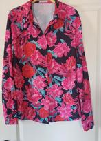 Loavies Blouse met Bloemenprint - Maat L, Kleding | Dames, Zwart, Maat 42/44 (L), Ophalen of Verzenden, Loavies
