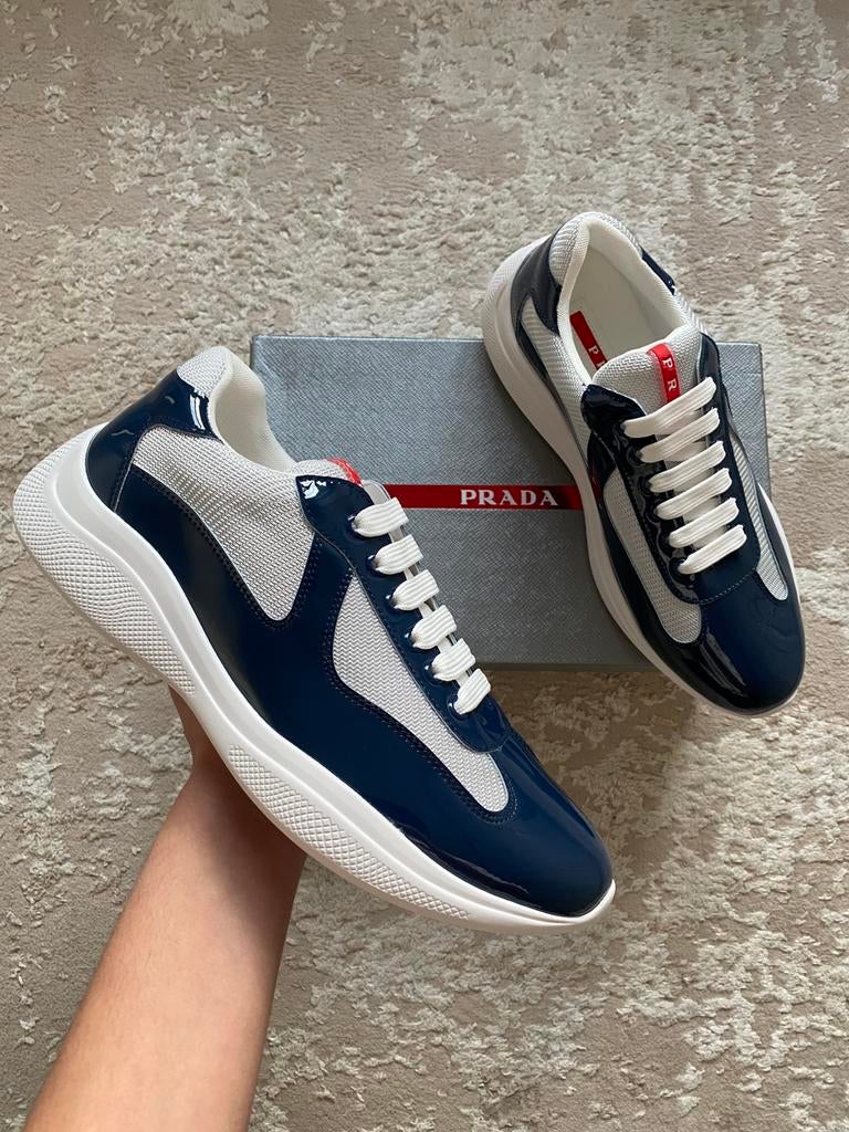 Prada Cups, Blauw, Ophalen of Verzenden, Sneakers of Gympen, Zo goed als nieuw