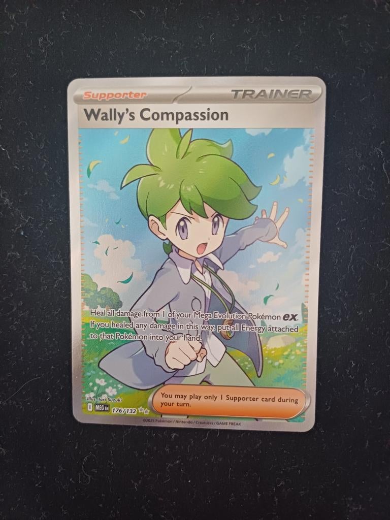 Pokémon Wally's Compassion-176/132, Ophalen of Verzenden, Losse kaart