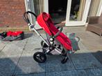 Bugaboo Cameleon, rood/grijs, Ophalen, Gebruikt, Regenhoes