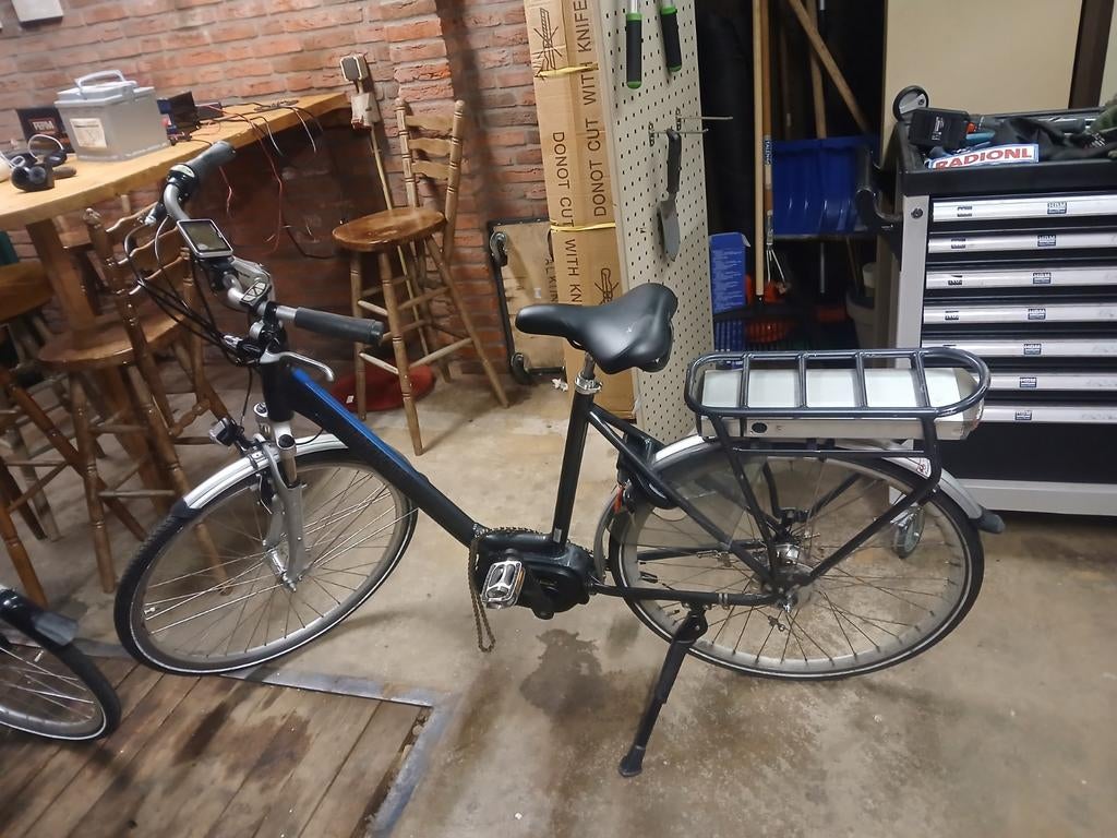 Electrische fiets Bikkel in onderdelen, Ophalen, Motor