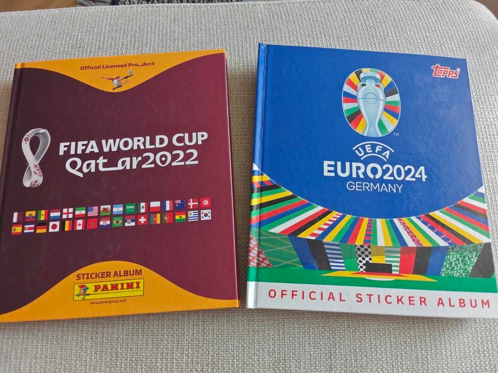 Gezocht: Panini Topps Wk 2022 Euro 2024 Stickers, Ophalen of Verzenden, Nieuw, Meerdere stickers