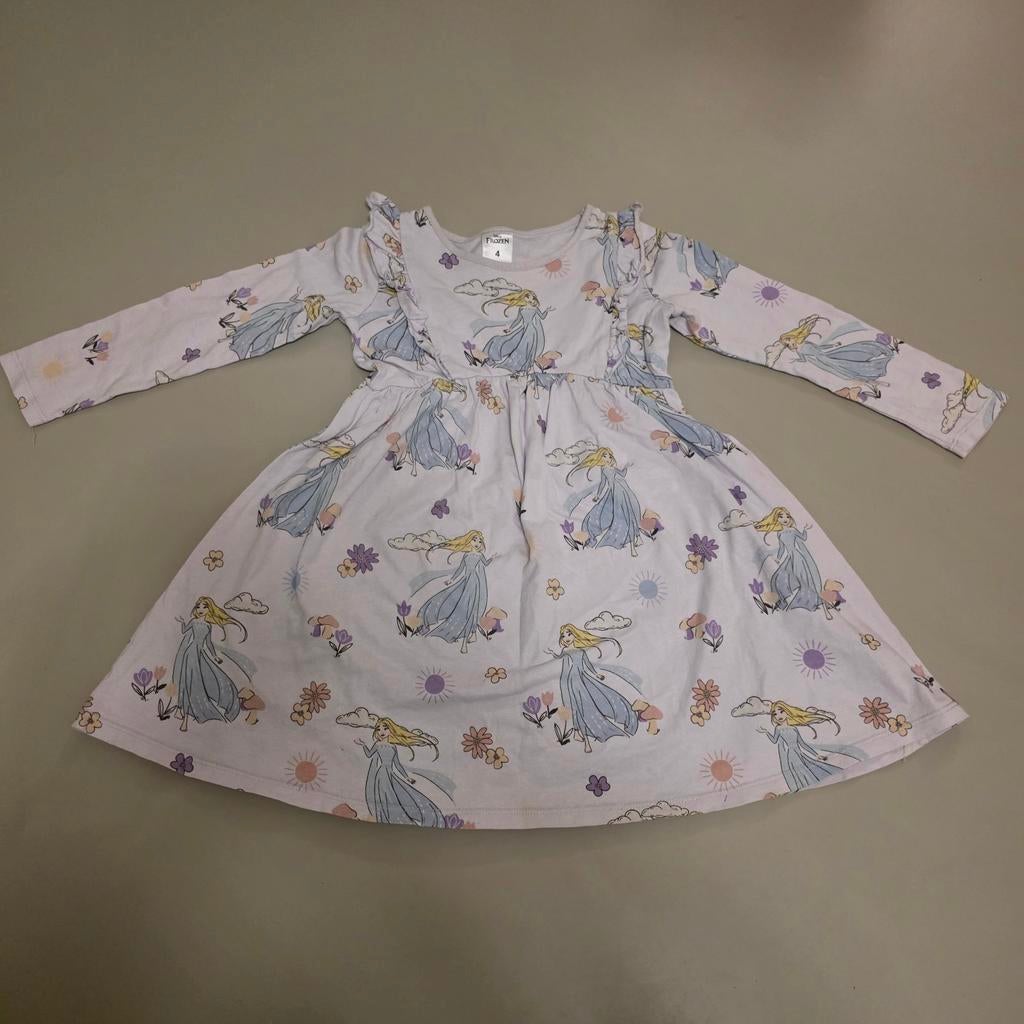 Disney Frozen jurk meisje 4 jaar, Ophalen of Verzenden, Zo goed als nieuw, Disney, Meisje