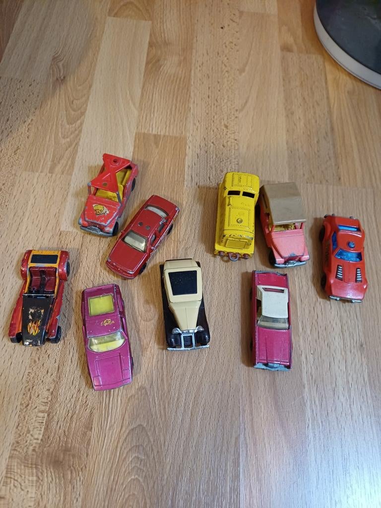Matchbox speelgoedauto's, Hobby en Vrije tijd, Modelbouw | Auto's en Voertuigen, Gebruikt, Auto, 1:50 of kleiner, Overige merken