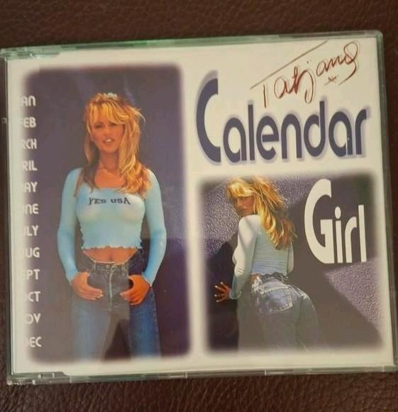 Tatjana - Calendar Girl CD Single (Gesigneerd), Ophalen of Verzenden, Gebruikt, Dance Populair
