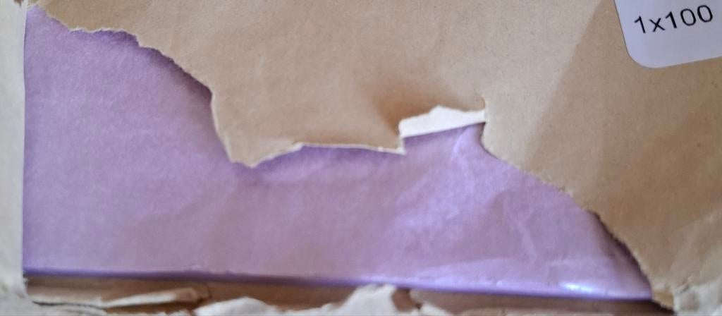 Vloeipapier Pearl Bordeaux 50x70cm - 100 vellen, Nieuw, Ophalen of Verzenden, Papier of Karton, Knutselmateriaal