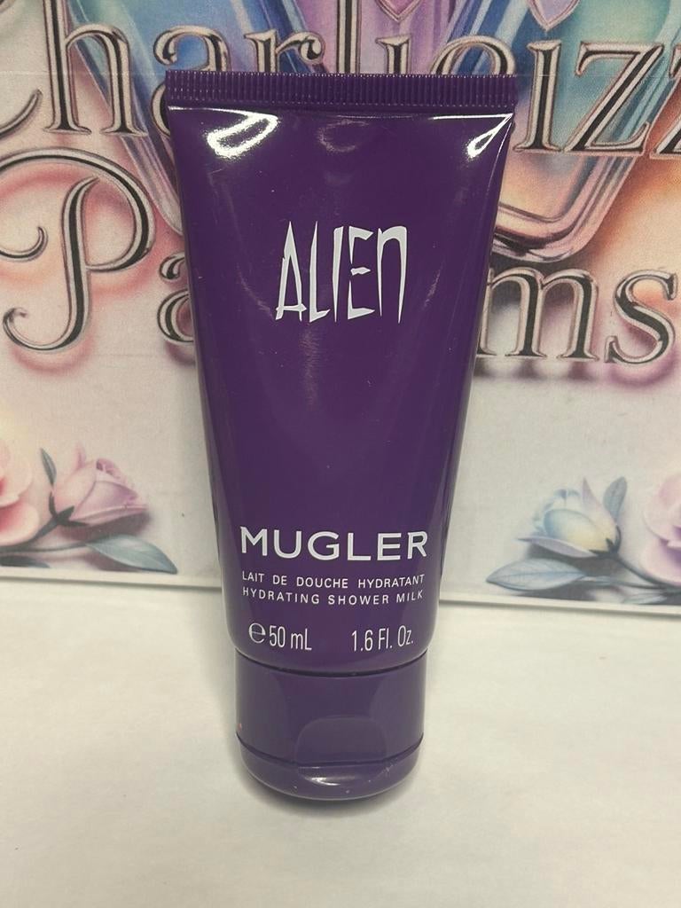Mugler - alien shower milk 50ml, Ophalen of Verzenden, Nieuw, Bad & Douche