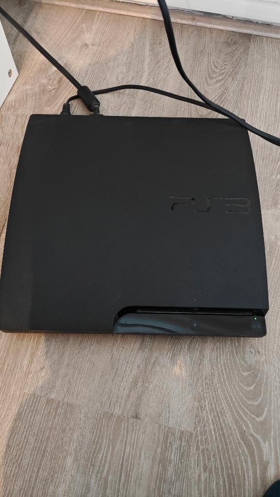 Playstation 3 (PS3) Slim 320GB met controller & games!, Spelcomputers en Games, Spelcomputers | Sony PlayStation 3, Zo goed als nieuw