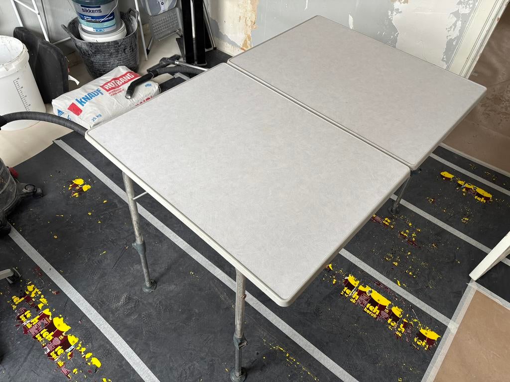 Opvouwbare kampeertafel 120x80, Caravans en Kamperen, Kampeermeubelen, Ophalen, Zo goed als nieuw, Campingtafel