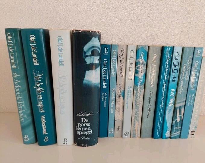 15 boeken van Olaf J. De Landell, Boeken, Romans, Gelezen, Ophalen of Verzenden