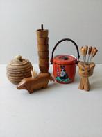 Vintage keukenspullen o.a.Thee/Honingpotje enz.Pr.p/st vanaf, Ophalen of Verzenden, Zo goed als nieuw