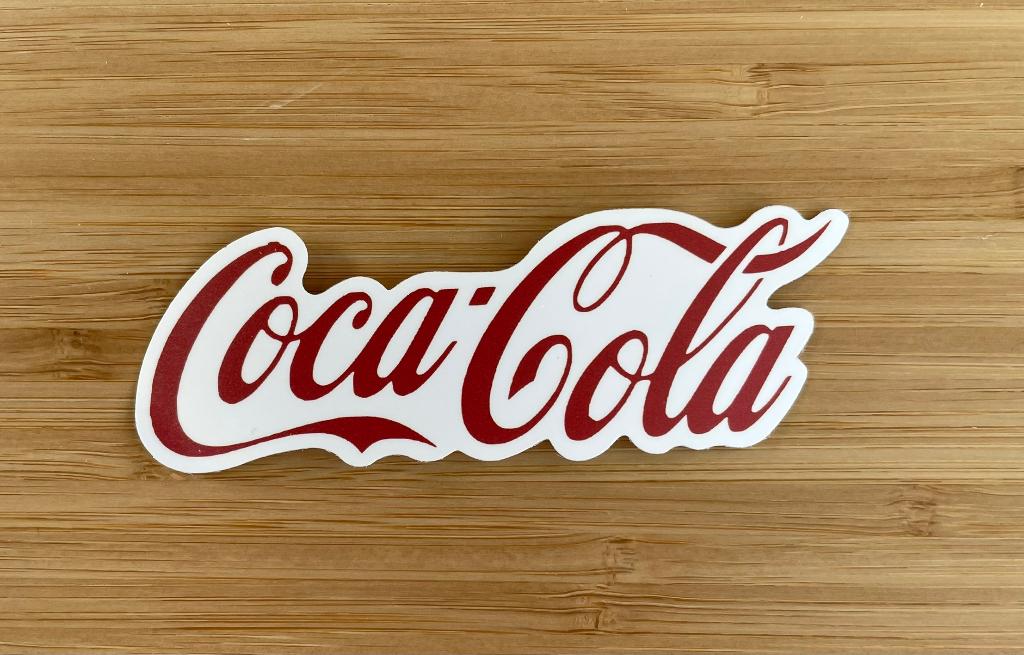 Coca-Cola sticker, Verzenden, Nieuw, Merk