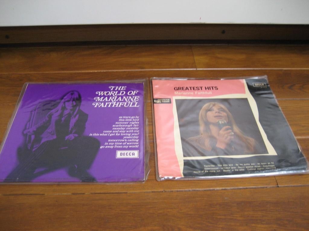 Sixties marianne faithfull lp;s, Ophalen of Verzenden, 1960 - 1969, Zo goed als nieuw, 12 inch
