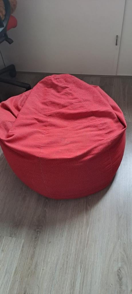 Zitzak, Huis en Inrichting, Zitzakken, Ophalen of Verzenden, Gebruikt, Rood, Zitzak