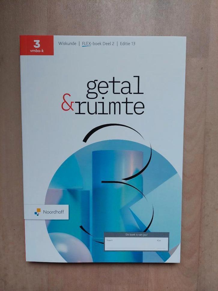 Getal & Ruimte klas 3 vmbo-k - deel 2, Boeken, Schoolboeken, Nieuw, Wiskunde A, VMBO, Ophalen of Verzenden