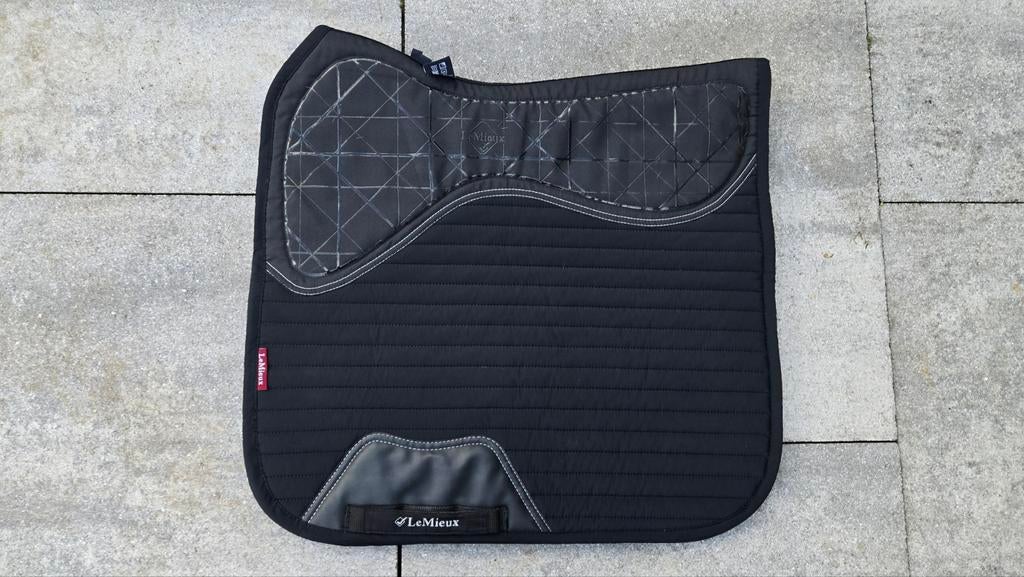 LeMieux SoftShell Grip Black Dekje, Dressuur, Maat Full/L, Ophalen of Verzenden, Zo goed als nieuw