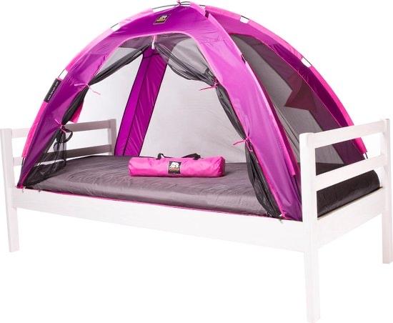 Paars/ roze klamboe bedtent Deryan, Ophalen of Verzenden, Zo goed als nieuw