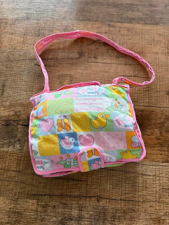 Baby Born Verzorgingstas met accessoires, Ophalen of Verzenden, Gebruikt, Meisje