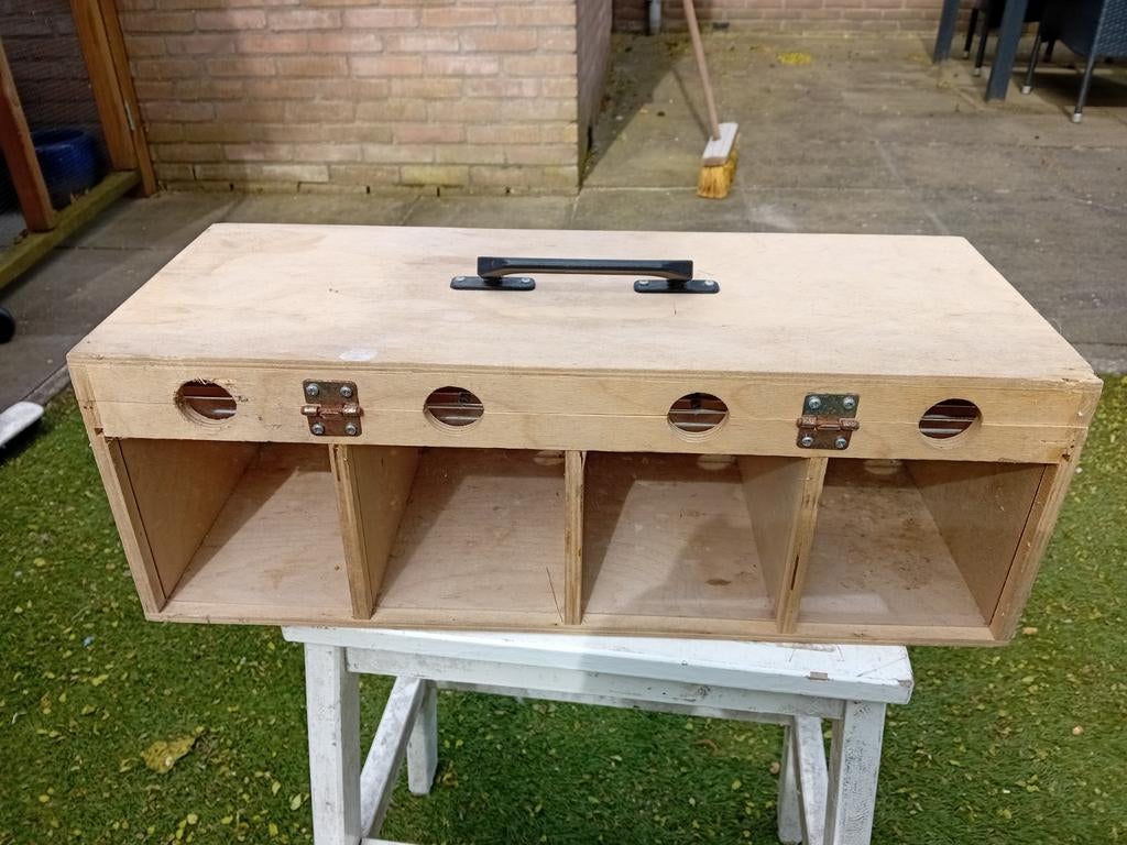 2 transport kooien, Ophalen, Gebruikt