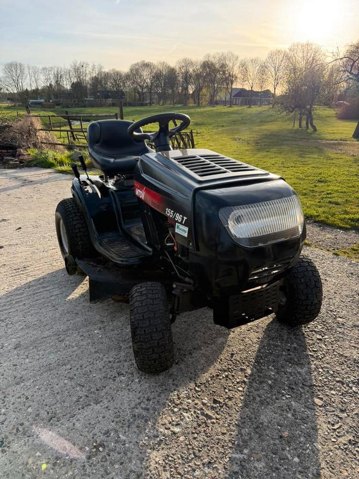 Mtd zitmaaier, Tuin en Terras, Zitmaaiers, Gebruikt, 90 tot 120 cm, Elektrische starter, Versnellingen, Ophalen
