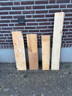 Planken van beuken schaaldeel, Doe-het-zelf en Verbouw, Hout en Planken, Ophalen, Minder dan 25 mm, Zo goed als nieuw, Plank