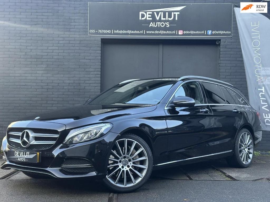 Mercedes-Benz C-klasse Estate 350 e | Leer | Navi | LED | Cr, Automaat, Achterwielaandrijving, Gebruikt, Euro 6