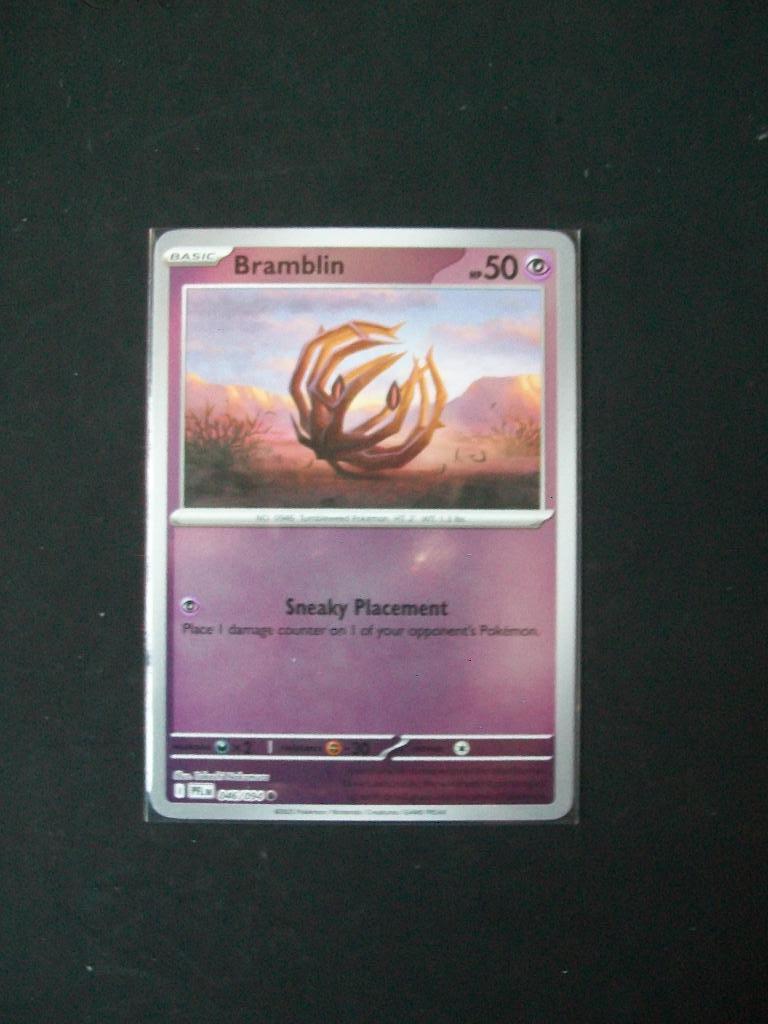 9039. Nieuwe Pokemon Kaart Holofoil BRAMBLIN HP 50 (046/094), Verzenden, Nieuw, Losse kaart, Foil