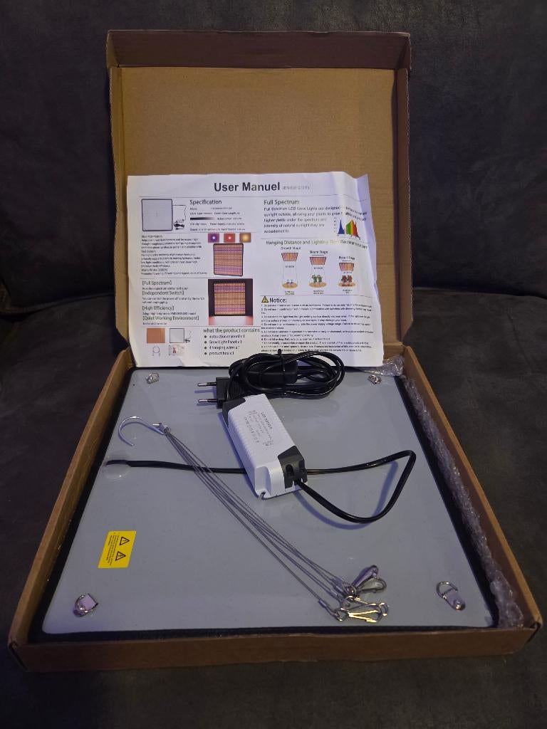 LED Kweeklamp | 45W | Full-Spectrum, Tuin en Terras, Kweekspullen, Ophalen of Verzenden, Nieuw, Kweeklamp