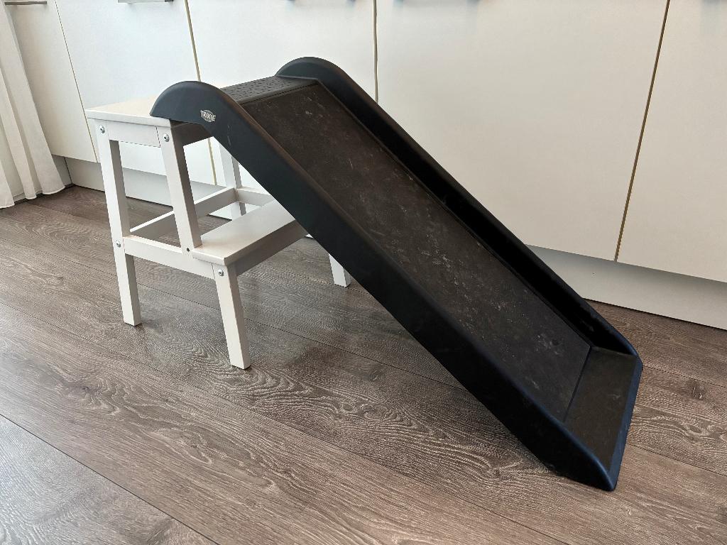 Trixie Loopplank Petwalk Zwart - 100X38 CM, Ophalen, Gebruikt