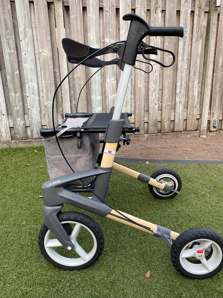Topro olympos ATR (Offroad) M, Diversen, Rollators, Zo goed als nieuw, Lichtgewicht, Opvouwbaar, Ophalen
