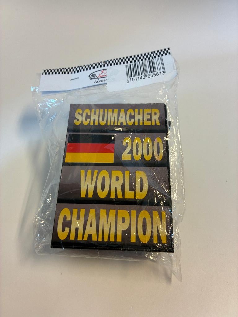 98964: Pitbord - Michael Schumacher - World Champion 2000, C/ Segorbe 37 – 03206 – Elche – Alicante, Cartrix, Overige typen, Nieuw