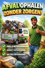️ Afval laten ophalen zonder gedoe? Wij regelen het!, Ophalen, 50 mm of meer, Pallet, Minder dan 200 cm