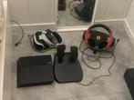 PS4 met VR bril, racestuur en pedalen, Ophalen of Verzenden, Zonder controller, Slim, 500 GB